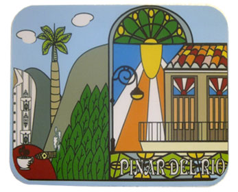 Mouse pad Pinar del Rio province