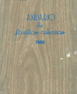 Anuario De Familias Cubanas  En Usa1988 Ships For Only $9.99.