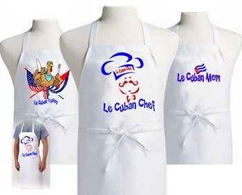 Le Cuban Chef  aprons