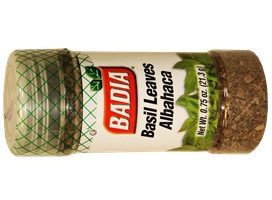 Badia basil  leaves  0.75 oz