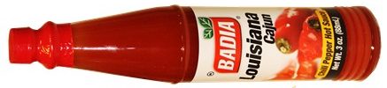 Badia Louisiana cajun chilli pepper hot sauce. 3 oz