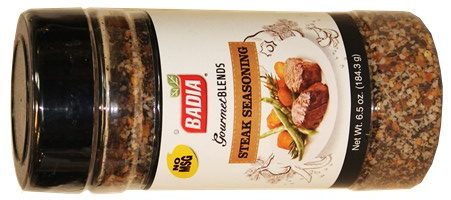 Badia gourmet steak seasoning . 6.5 oz