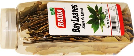 Badia bay leaves whole . 1.5 oz