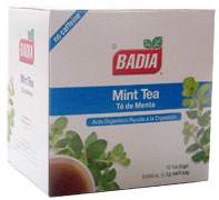 Badia Mint Tea 10 Bags