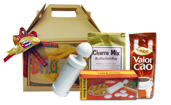 Churro kit gift in a box .