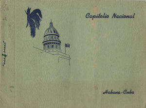 Historical Book Capitolio Nacional Habana Cuba