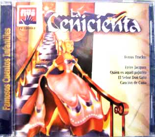 Cd Canciones Infantiles La Cenicienta