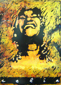 Poster Celia Cruz 18X24