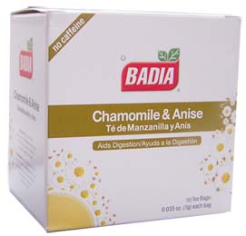 Badia Chamomile And Anise 25 Tea Bags