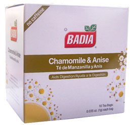 Badia Chamomile And Anise 10  Tea  Bags