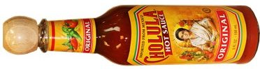 Cholula hot sauce. Original recipe. Imported.  5 fl oz.