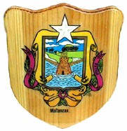 Wood Coat Of Arm Matanzas Province