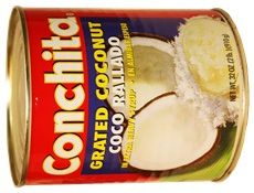 Conchita grated coconut in syrup  34 oz