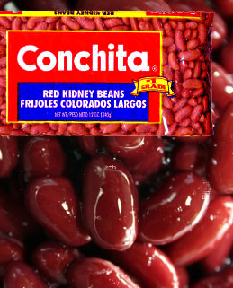 Conchita long red kidney beans. 12Oz