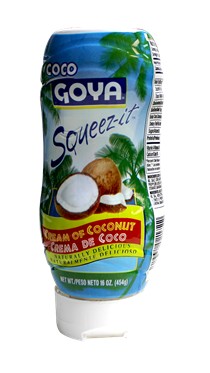 Cream of coconut Squeez-it by Goya 16 Oz