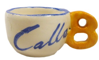 Hand made, hand painted by Bernardo.