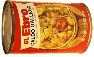 El Ebro caldo gallego , 15 oz  Ready to eat .Serves 2