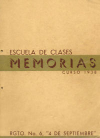 Yearbooks Escuela De Clases Curso 1938 Ships For Only $9.99.