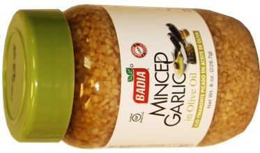 Badia minced garlic in  olive oil.  8. oz.