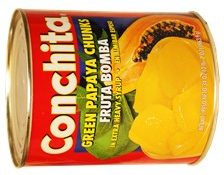 Conchita frutabomba / papaya chunks in syrup.  34 zz