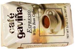 Gavina Espresso Whole Bean Coffee 32 oz