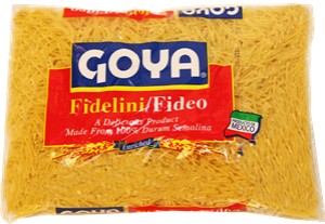Fideos. Goya  7 oz