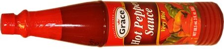 Grace very hot pepper sauce/  3 oz