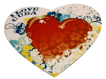 Mouse Pad I Love Cuba .