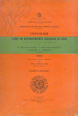 Informe Sobre Un Reconocimiento Geologico De Cuba30161