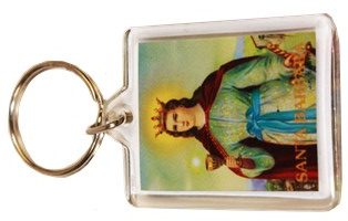 Key Ring Santa Barbara in acrylic