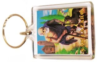 Key Ring  San Lazaro in acrylic