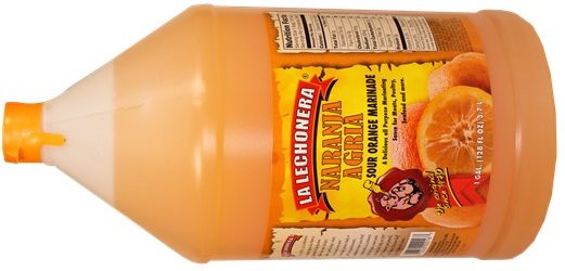La Lechonera sour orange. 1 gallon container