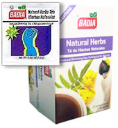 Badia natural herbs tea.   25 Bags