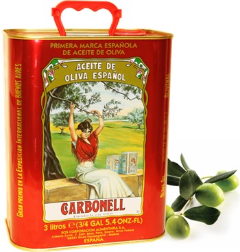 Carbonell pure olive oil  101 oz.