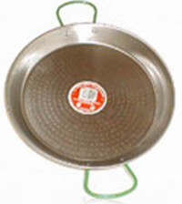 Paella pan. / Paellera  22 servings. 26
