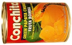 Papaya chunks  in syrup by Conchita 16 oz