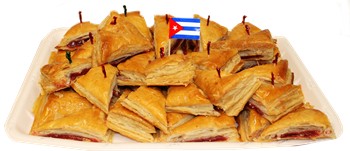 Party Size Guava Pastelitos. Tray with  50 units