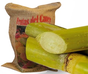 Fresh sugar cane, Natural produce 7 sections per order.