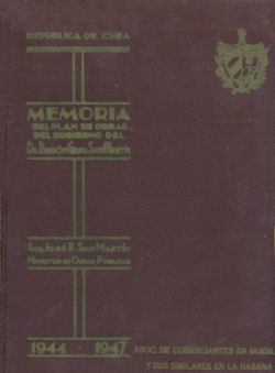 Plan De Obras Del Gobierno Del Dr Ramon 1947  Ships For Only $9.99.