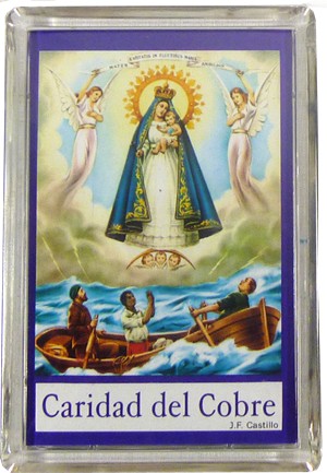 Caridad del Cobre refrigerator magnet.