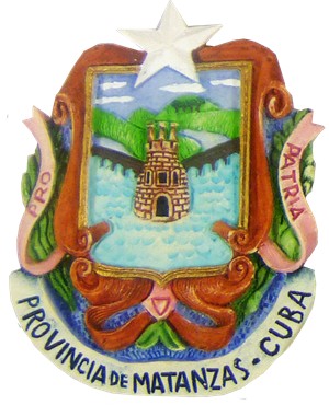 Refrigerator Magnet Matanzas Provine Coat of Arms . Hand made