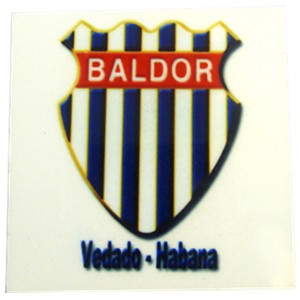 Baldor refrigerator magnet mini tile.