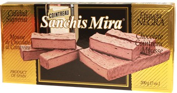 Turron De Mousse De Chocolate Al Cointreau  7  oz. Imported from Spain