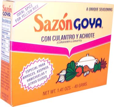 Sazon Goya 1.41 Oz Con Culantro Y Achiote