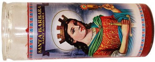 Votive Santa Barbara Candle