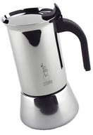 Bialetti  Venus Stainless Steel Stylish Cuban Coffee Maker  4 And 6 Cups.