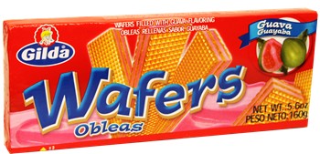 Gilda guava filled wafers.   5.06 Oz