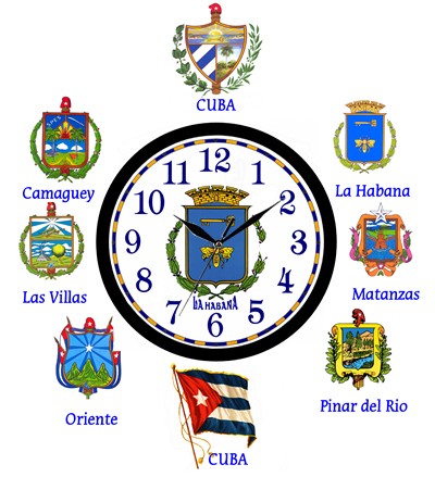 Wall Clock  with Coat of Arms