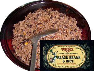 Vigo black beans and rice. Authentic  Cuban recipe. 8 Oz