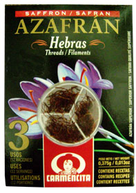 Carmencita Spanish saffron (Azafran) 0.013 oz